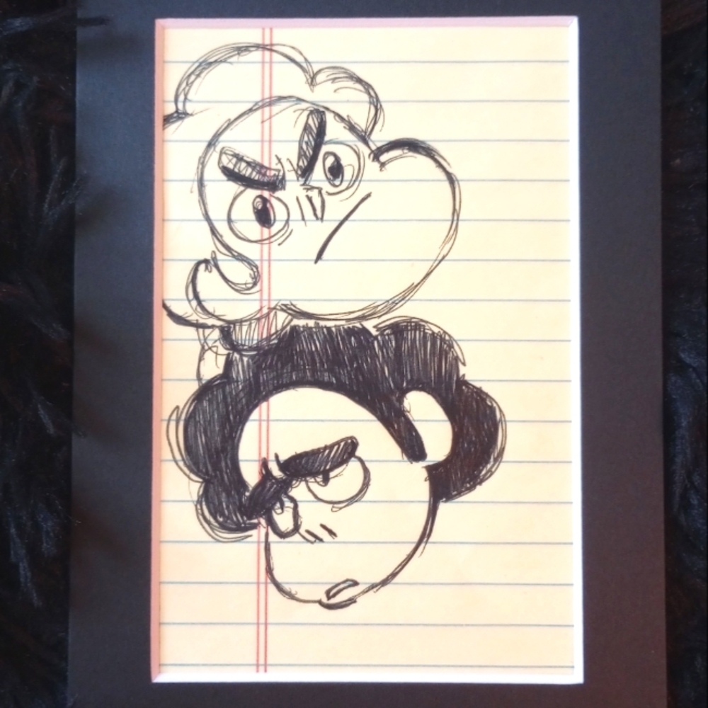 SU "Yellow Stevens" The Return Warm Up Drawings - Raven Molisee